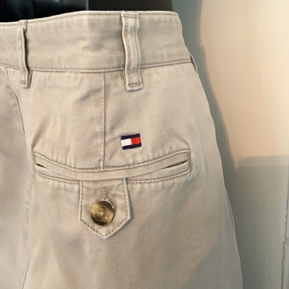 Tommy Hilfiger pleat front cuffed hem khaki pants - Picture 5 of 7